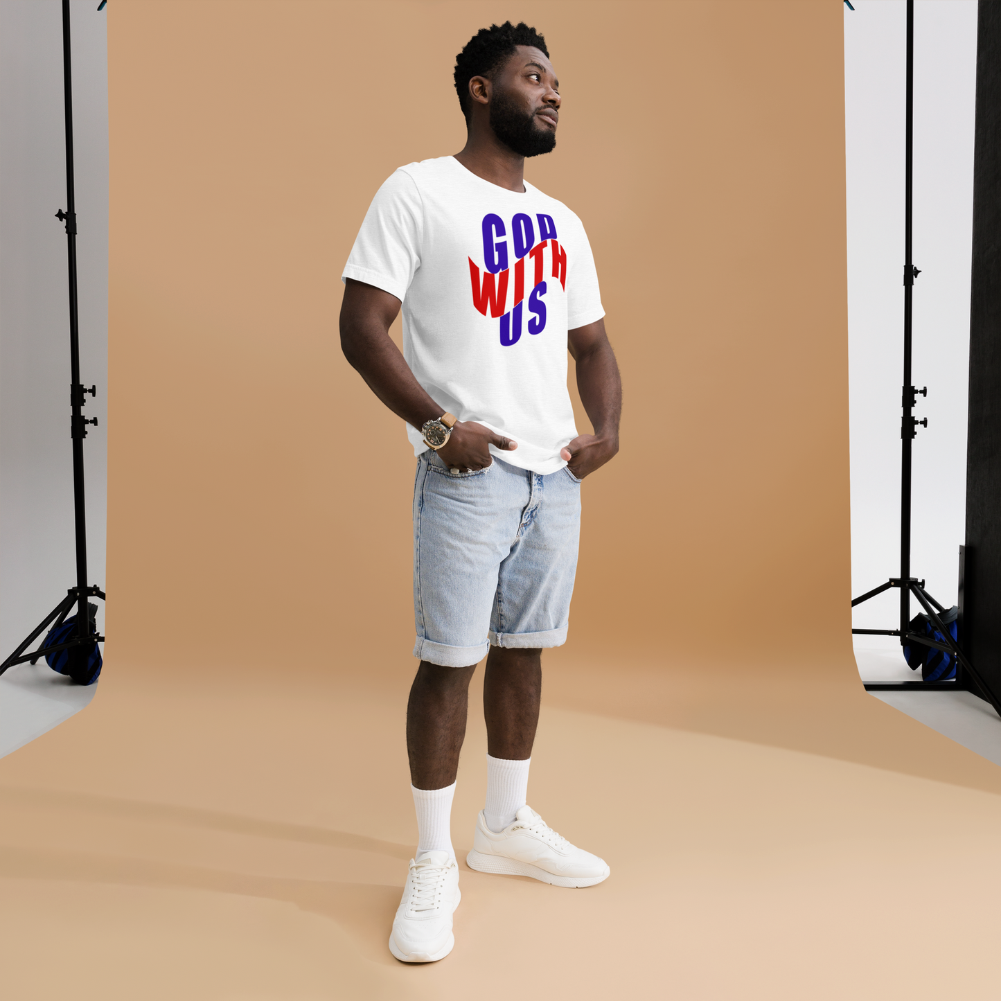 Unisex God With Us July 4th Shirt