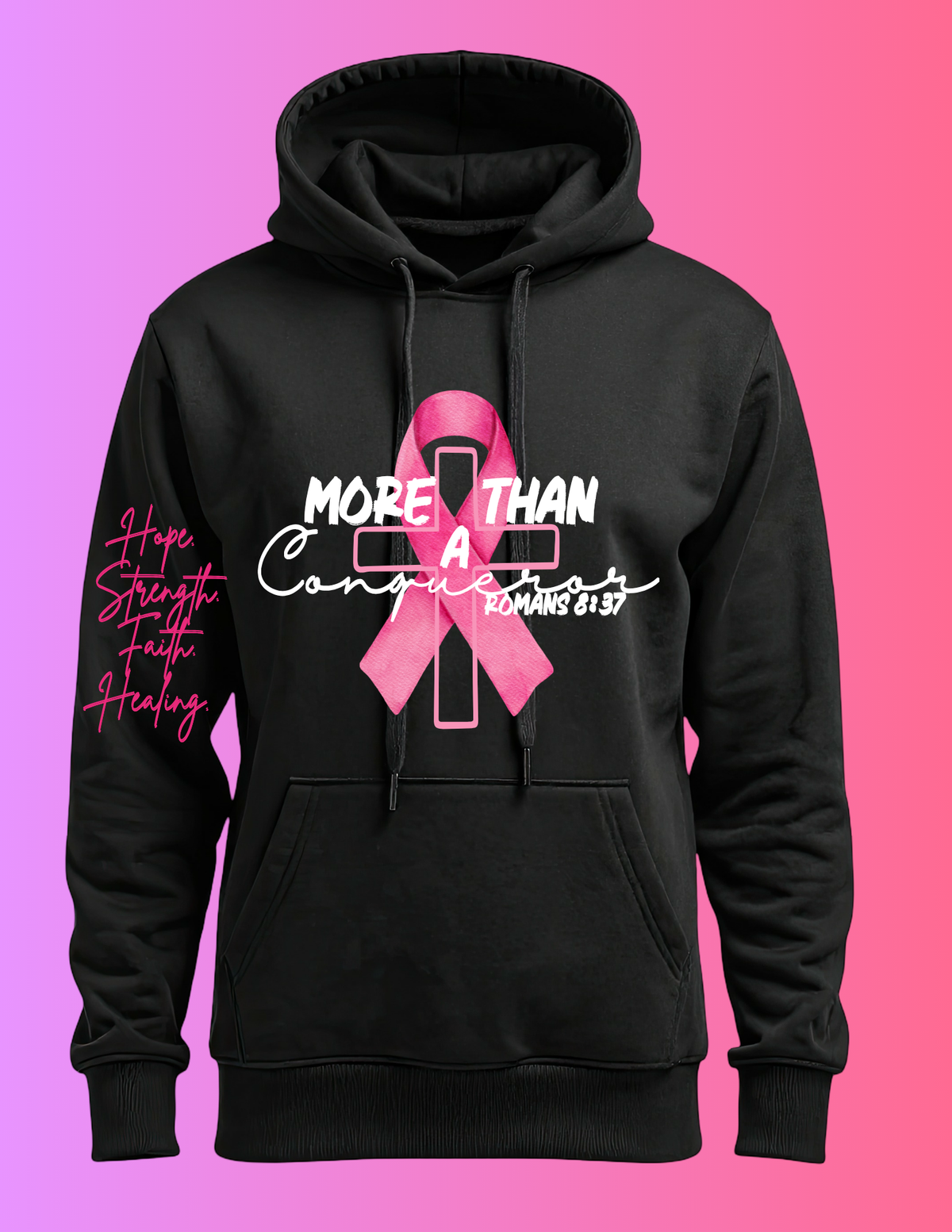 Hoodie- Breast Cancer Awareness Month